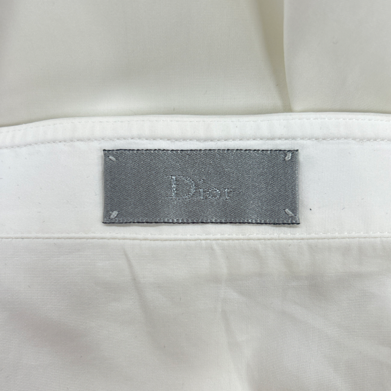 Dior Homme men's ecru cotton shirt