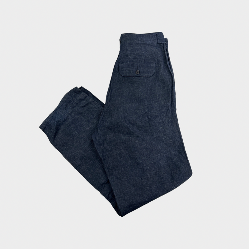 Marni men's dark blue cotton denim jeans