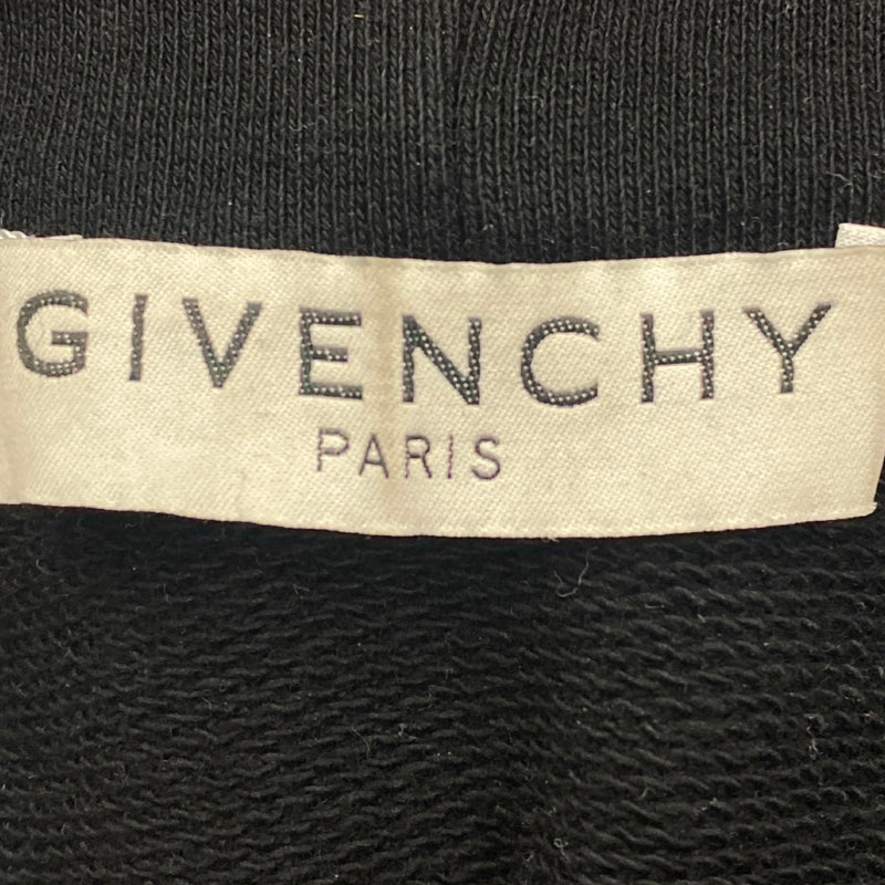 GIVENCHY black and red cotton hoodie | Size XL
