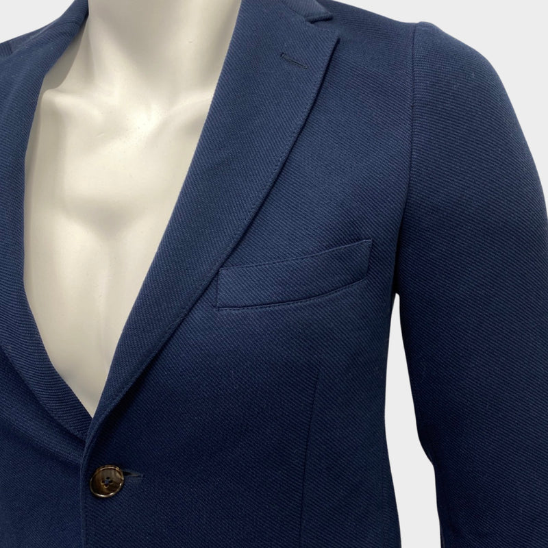 GUCCI navy cotton jacket | Size IT48