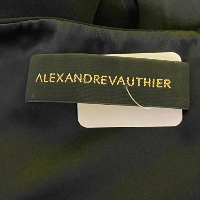 ALEXANDRE VAUTHIER black sleeveless shirt