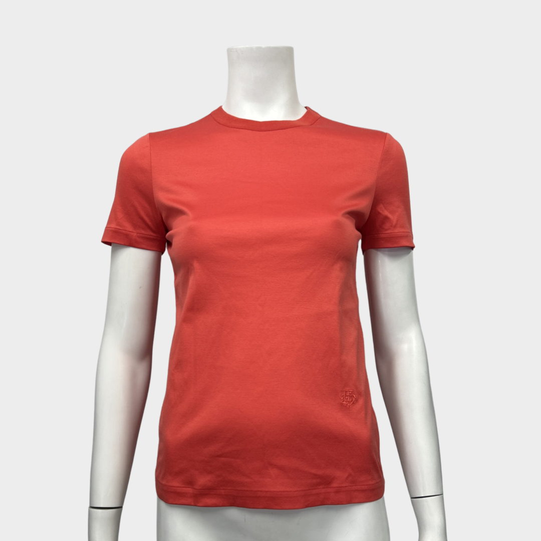 Loro Piana women's coral cotton T-shirt – Loop Generation