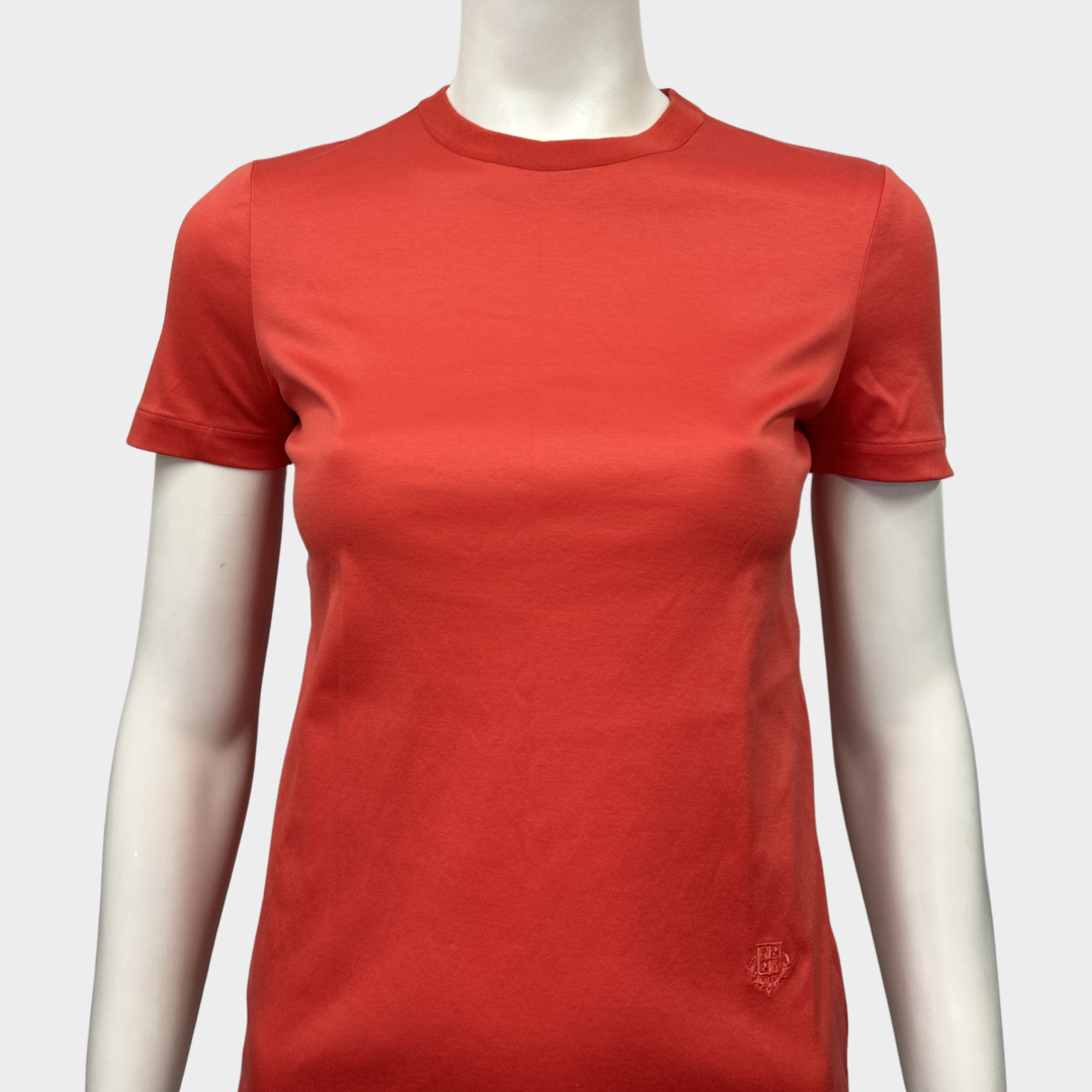 Loro Piana 半袖 ニット　 Tシャツ S 赤 Loro Piana 半袖 ニット Tシャツ S 赤