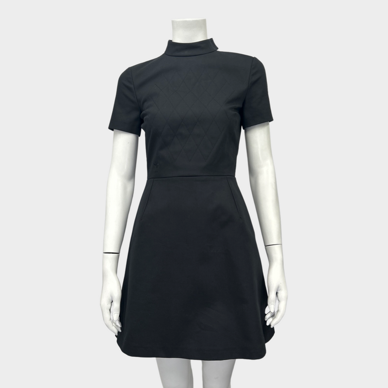 Christian Dior black cotton dress