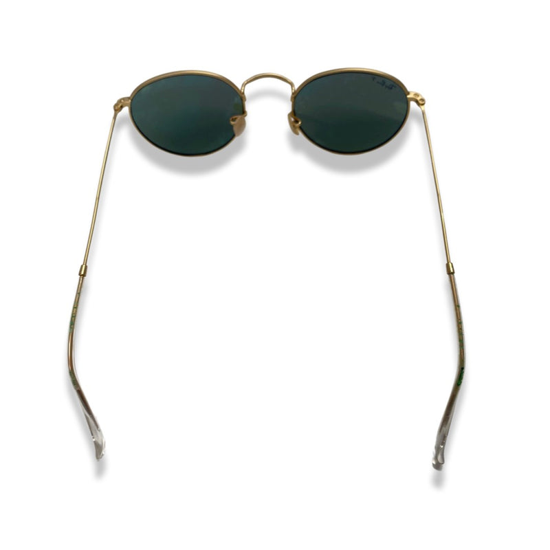 RAY-BAN green and gold sunglasses