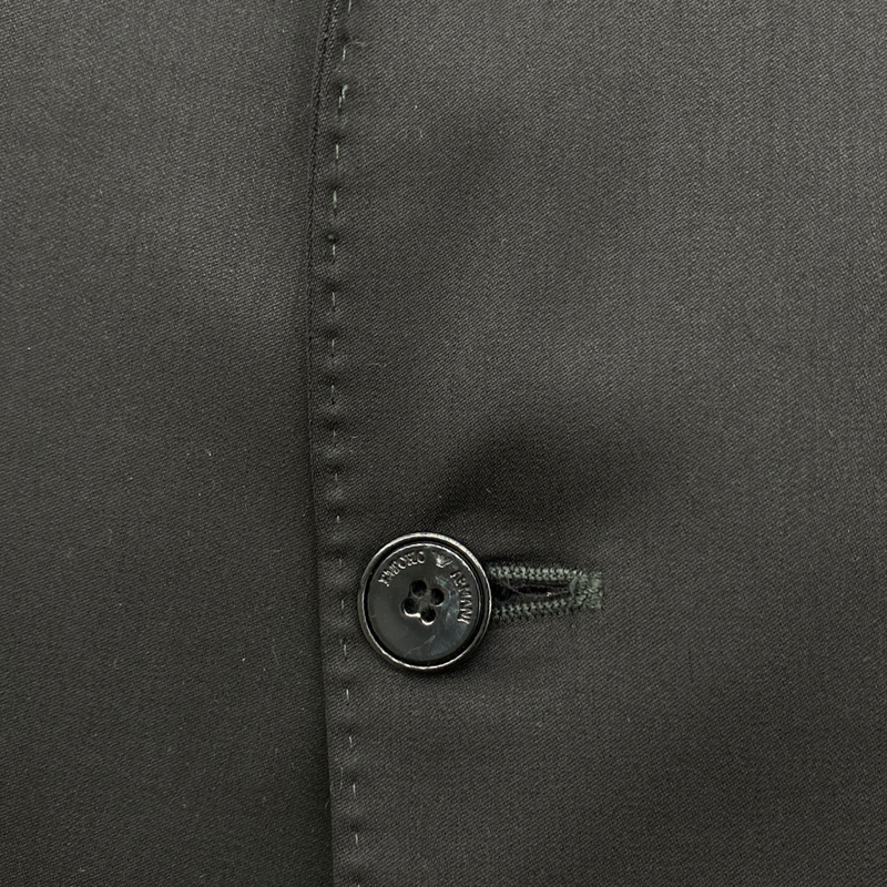 EMPORIO ARMANI black woolen jacket