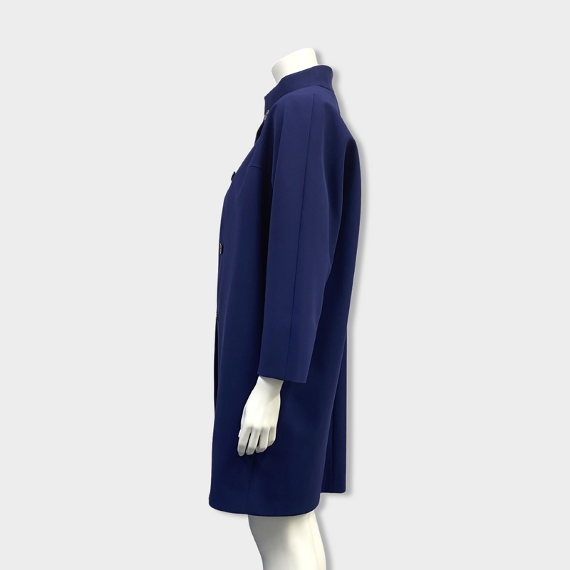 second-hand MAISON MARGIELA navy coat