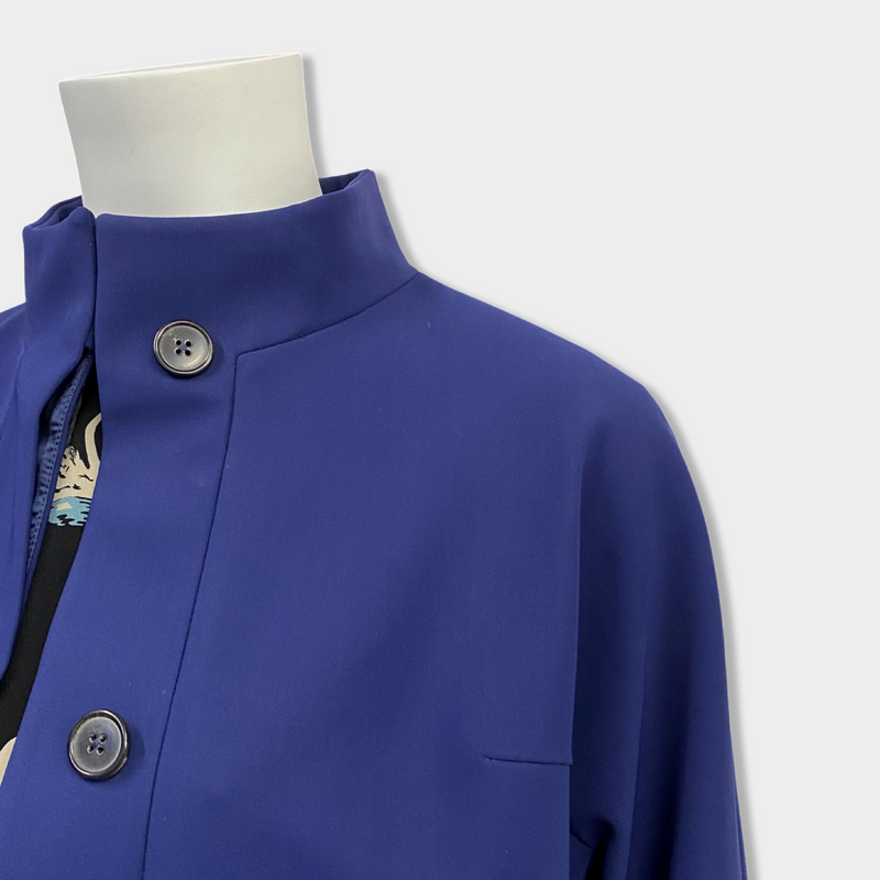 pre-loved MAISON MARGIELA navy coat