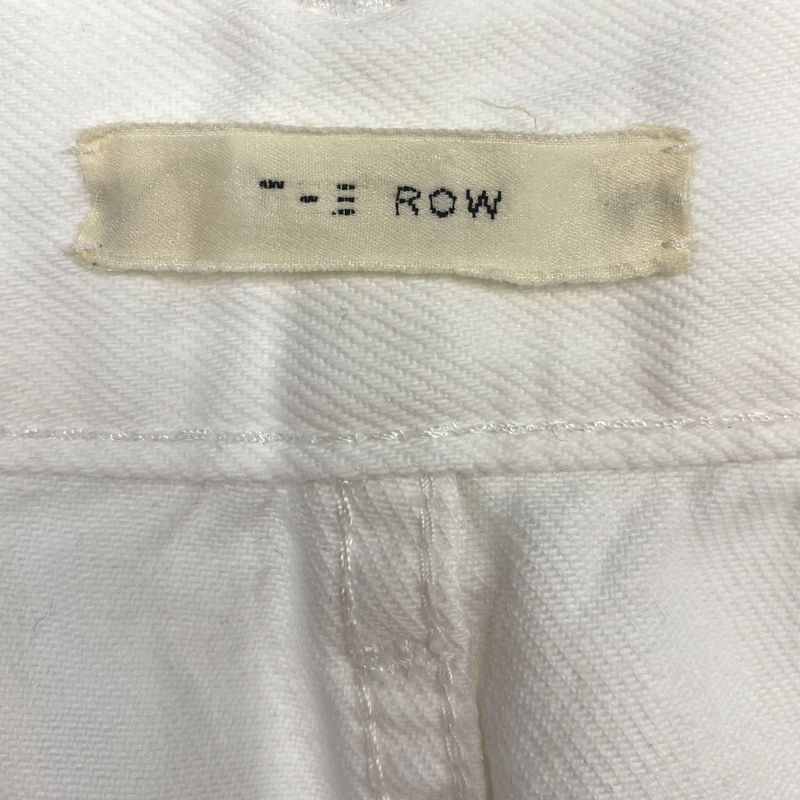 THE ROW white jeans