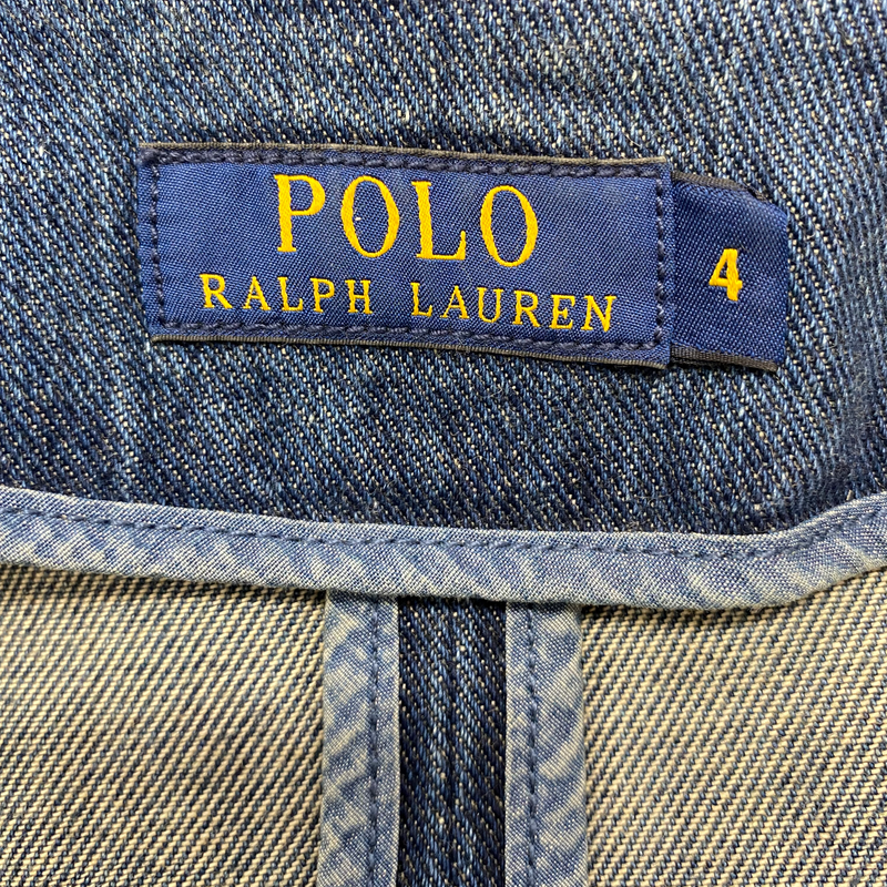 POLO RALPH LAUREN blue denim jacket