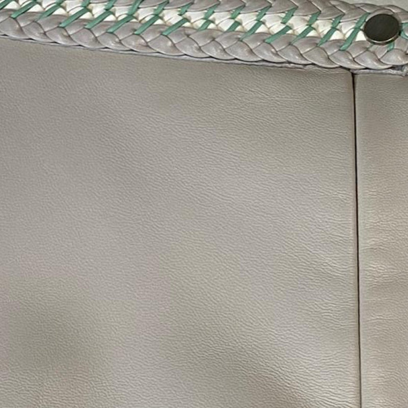 second-hand Balenciaga light grey leather mini skirt | Size FR38