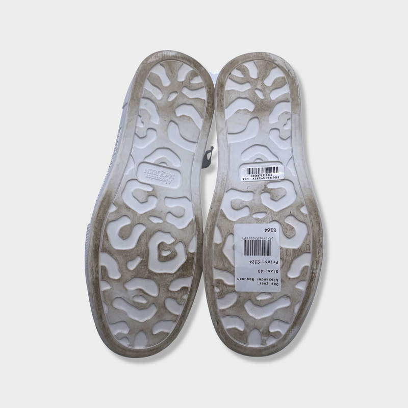 ALEXANDER MCQUEEN WHITE TRAINERS