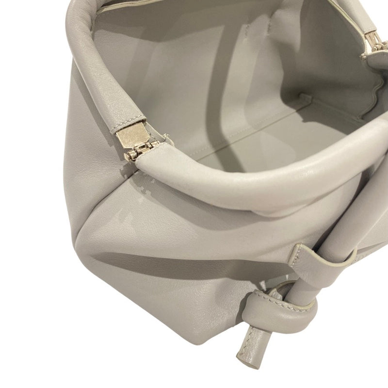 FOLKLORE grey vegan leather handbag