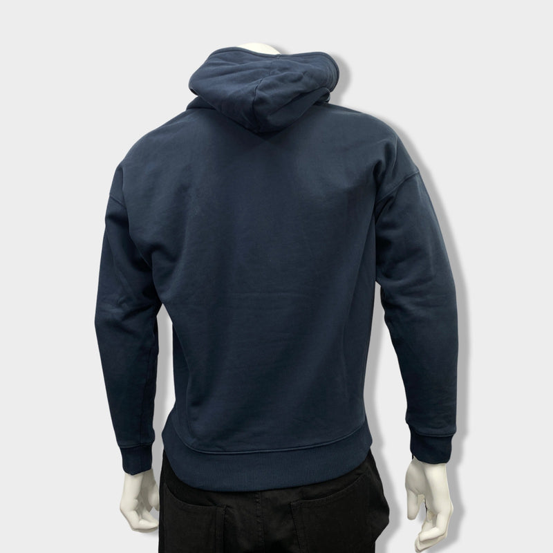 J.W. ANDERSON navy cotton hoodie