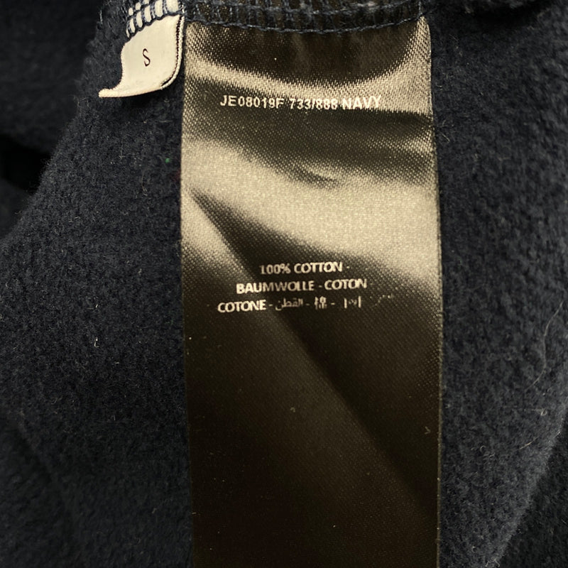 J.W. ANDERSON navy cotton hoodie