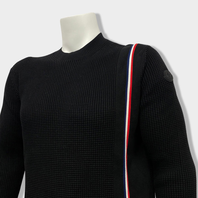 second-hand MONCLER black cotton jumper | Size L