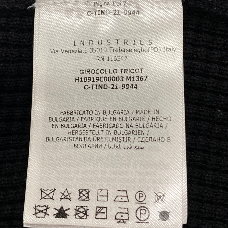 MONCLER black cotton jumper