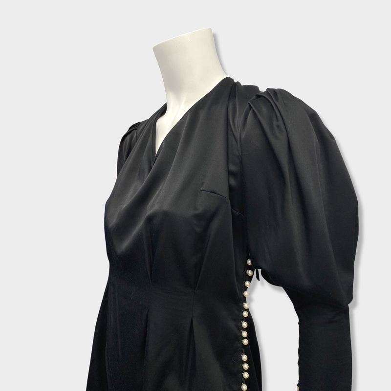 MAGDA BUTRYM silk black dress