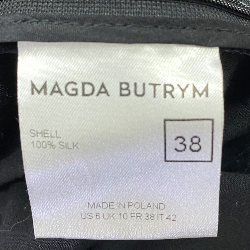 MAGDA BUTRYM silk black dress