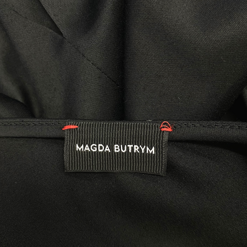 MAGDA BUTRYM silk black dress