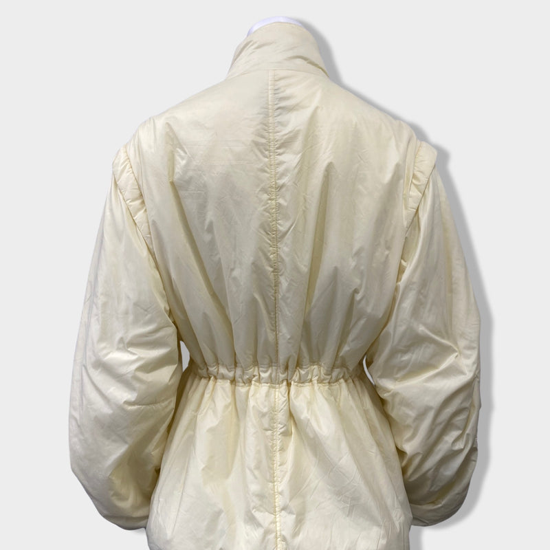ISABEL MARANT Dastya ecru puffer jacket