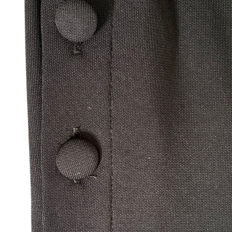 EMPORIO ARMANI black jersey trousers | Size S