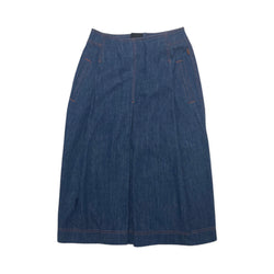 second hand CHLOÉ blue denim skirt