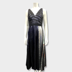 metallic second hand proenza schoueler dress 