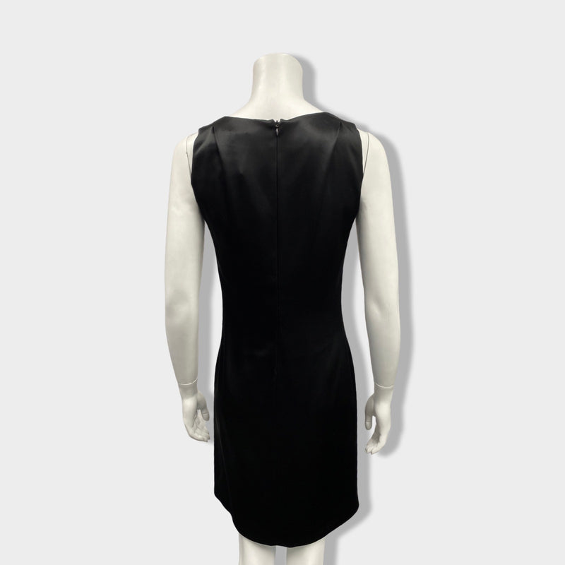 BALENCIAGA black two-piece dress
