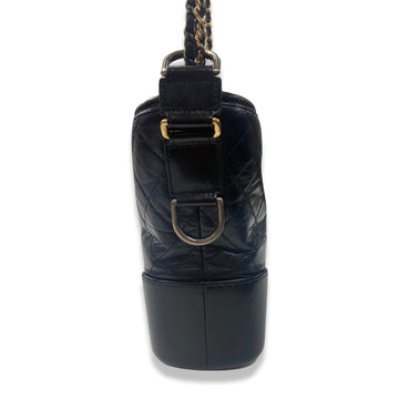 CHANEL Gabrielle black leather hobo bag – Loop Generation