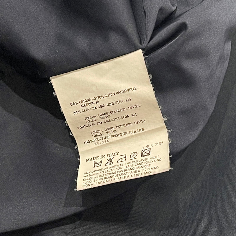 Dsquared2 black evening jacket with silk details