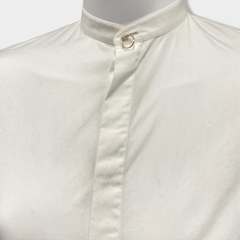 pre-owned DIOR HOMME white cotton shirt | Size 41