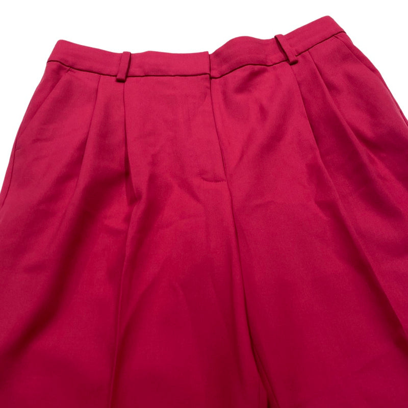 pre-loved RACIL fuchsia woolen trousers | Size FR40