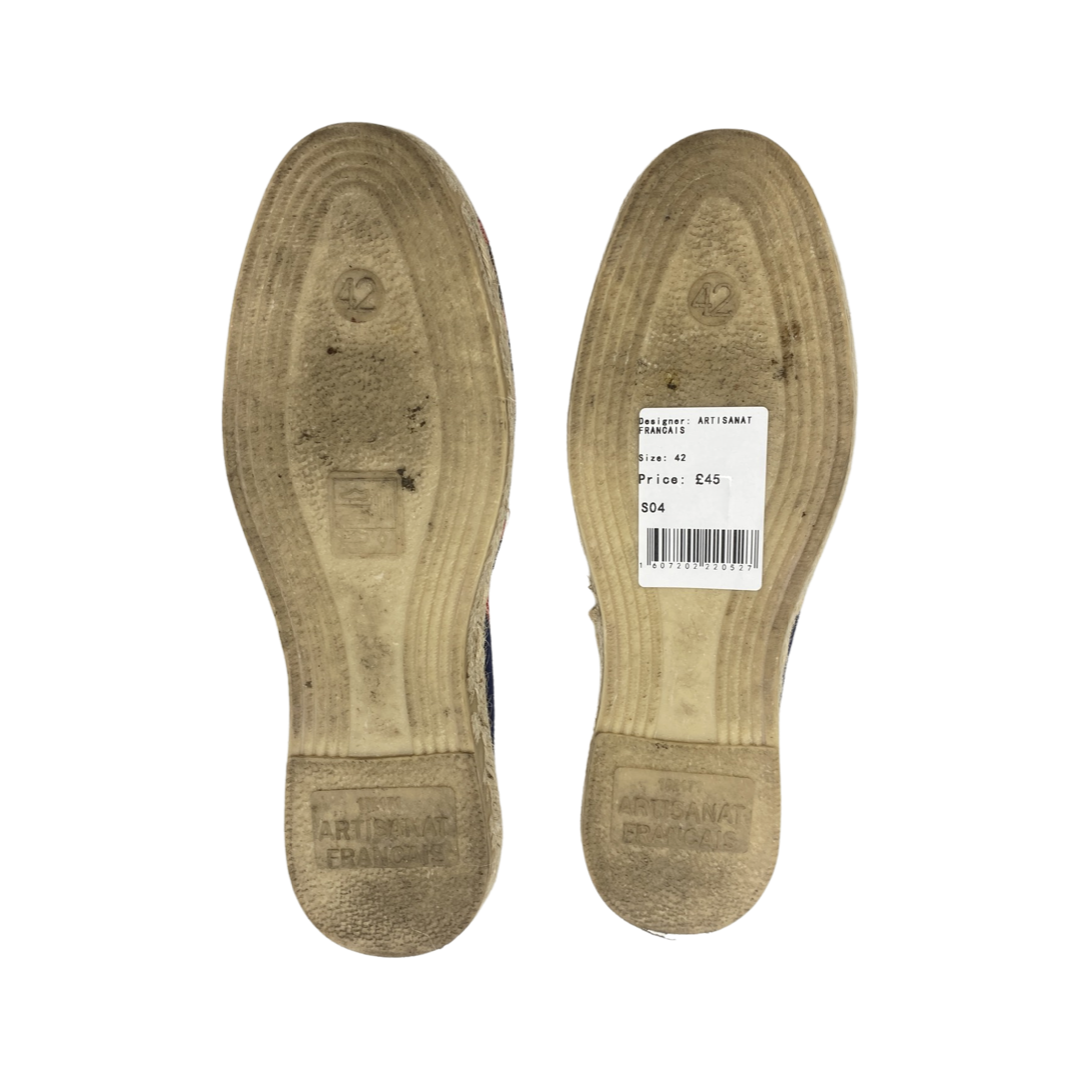 Espadrilles artisanat outlet francais