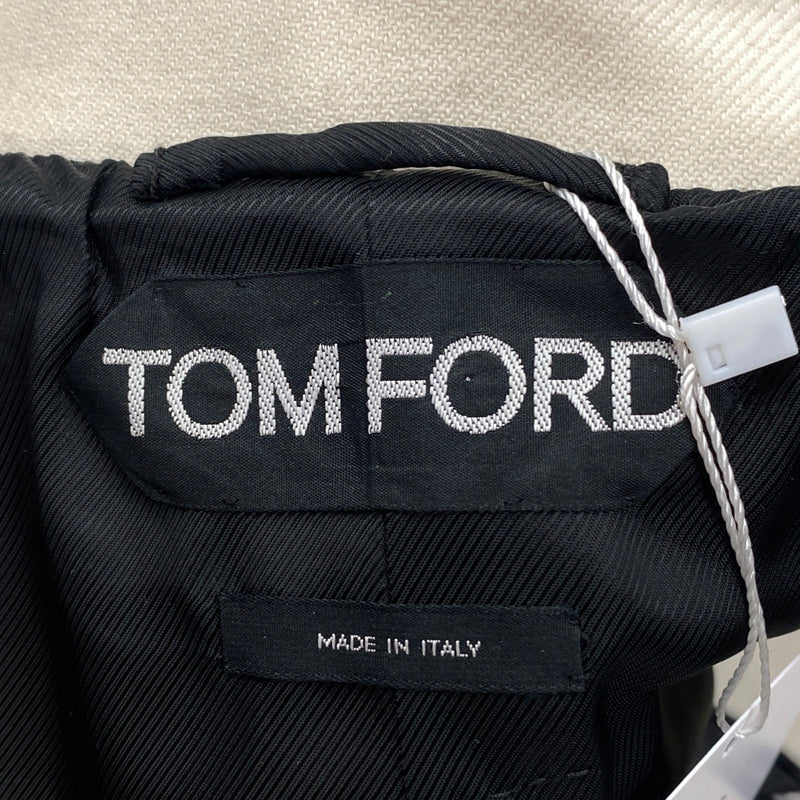 TOM FORD ecru woolen jacket