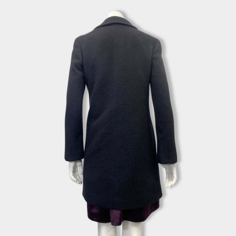 CHANEL navy cashmere coat