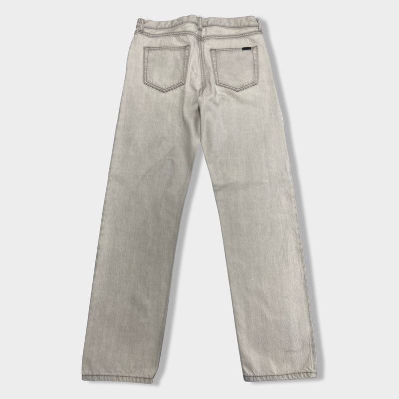 SAINT LAURENT light grey jeans