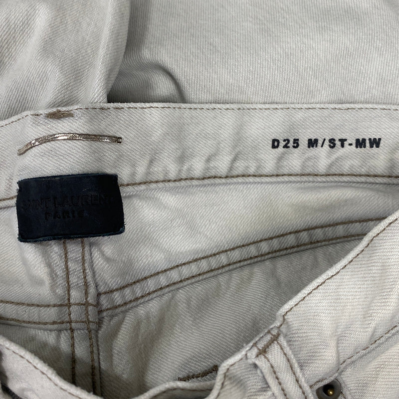 SAINT LAURENT light grey jeans
