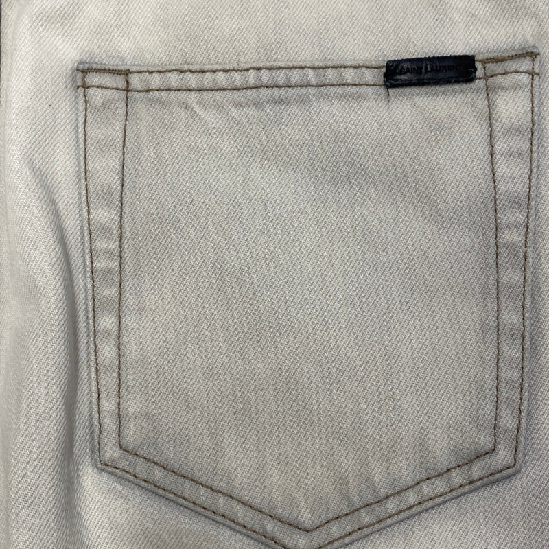 SAINT LAURENT light grey jeans