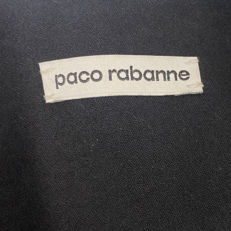 PACO RABANNE black mini dress