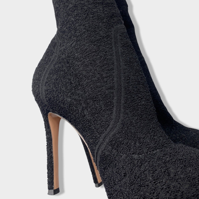 GIANVITO ROSSI black high boots