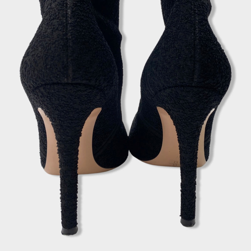 GIANVITO ROSSI black high boots