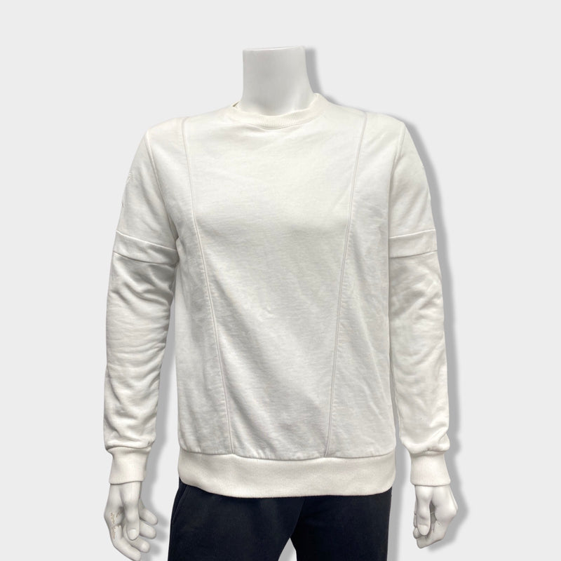 pre-owned GIVENCHY white cotton sweatshirt | Size S