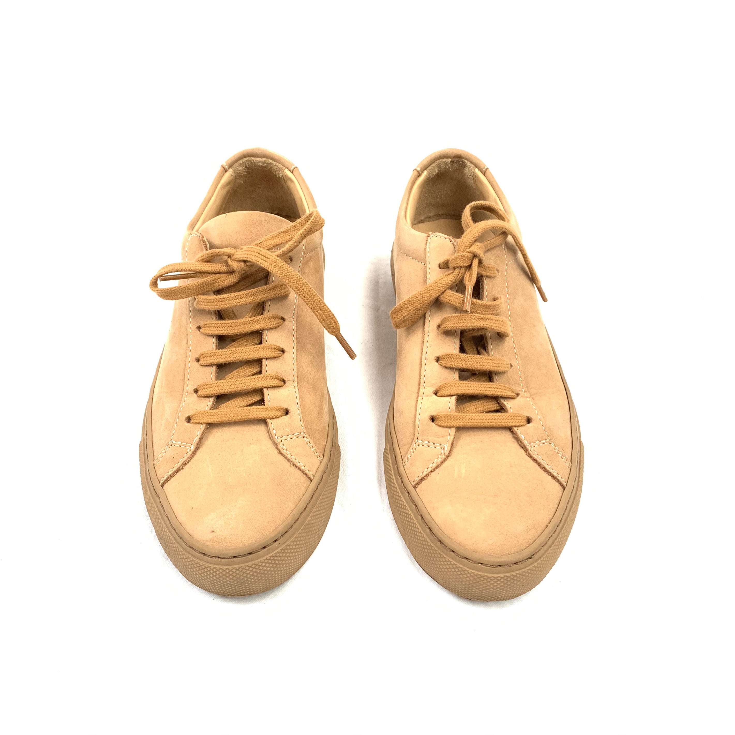 COMMON PROJECTS tan nubuck trainers Loop Generation