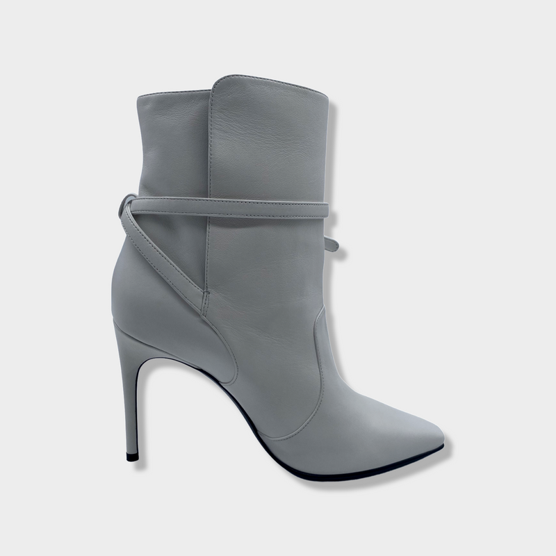 pre-loved OFF-WHITE 'Ziptie Bootie' heels 