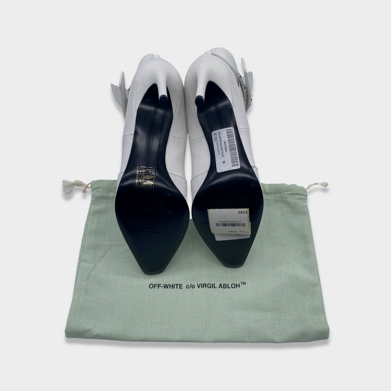 OFF-WHITE 'Ziptie Bootie' heels