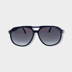 pre-owned TOM FORD black aviator sunglasses