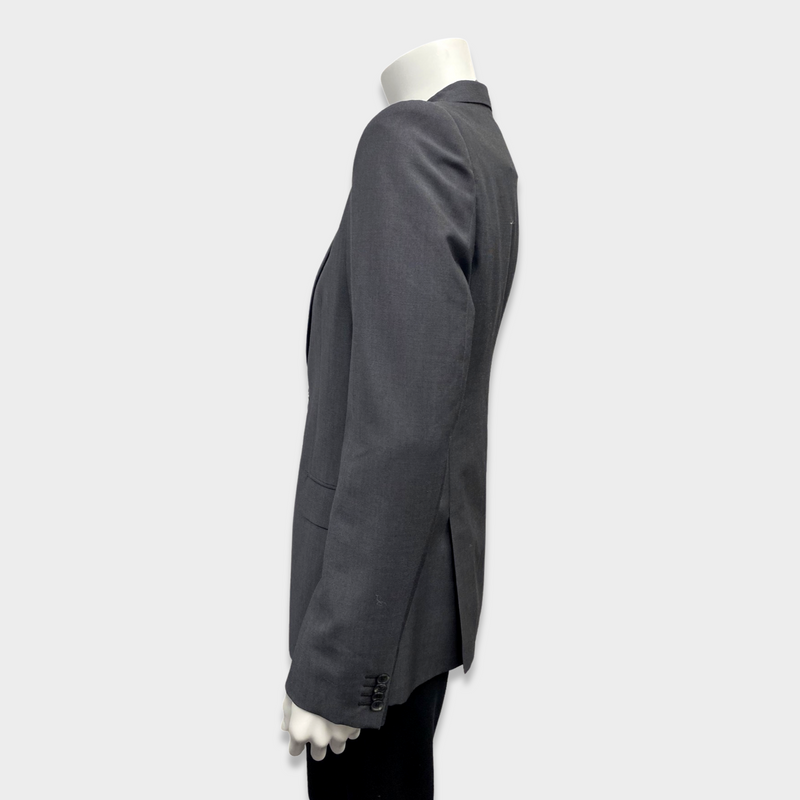 ALEXANDER MCQUEEN grey wool jacket