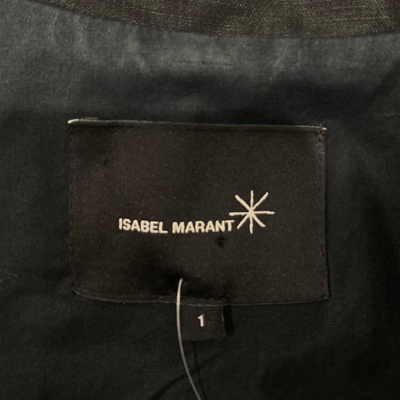 ISABEL MARANT black linen jacket