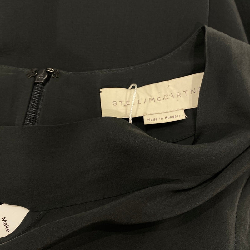 STELLA MCCARTNEY grey silk jumpsuit